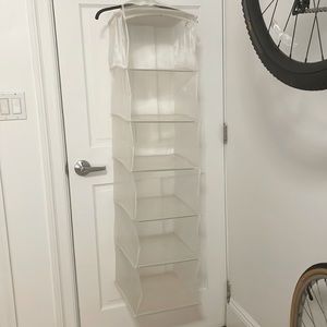 6-Compartment Hanging Closet Organizer